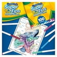 thumbnail image 4 of Crayola Super Tips Washable Markers, 100 Count, 4 of 5