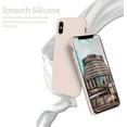 thumbnail image 3 of Entronix Silicone Soft Case Designed for iPhone XS Max Shockproof Durable Slim Fit, (Rose Gold), 3 of 7