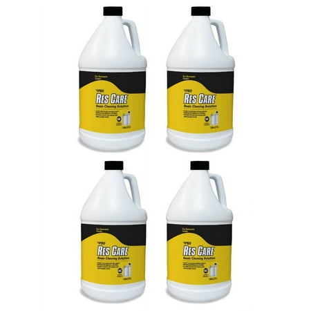 ResCare RK02B All-Purpose Water Softener Cleaner Liquid Refill, 1 Gallon, 4 Pack