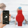 thumbnail image 3 of Waterproof Replacement Holder Child Wristband Silicone Kids Bracelet Silicone Strap RED, 3 of 8