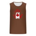 thumbnail image 3 of Camiseta sin mangas de cuello redondo para hombre, ropa de ocio, fitness, para el hogar, pijama, camiseta con estampado a color, blusa deportiva de poliéster para hombre, 3 of 4