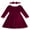 Dark Red, variant on SILVERCELL 2-7T Toddler Girls Christmas Velvet Twirl Dresses + Headband, Little Girl Casual Long Sleeve Swing A-Line Skater Party Dress, 2-7 Years, Burgundy