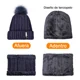 thumbnail image 2 of 3en1 Gorro Bufanda Guantes Cuello Invierno Para Frío Mujer, 2 of 6