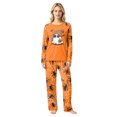 thumbnail image 2 of Matching Halloween Pajamas Set for Whole Family, Breathable Long Sleeve Halloween Family Pajamas with Ghost Hat Cup Print, Fun Family Halloween Pajama Set Party, 2 of 4