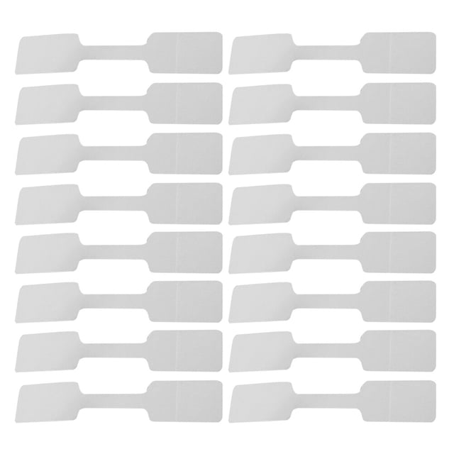 100Pcs Blank Jewelry Price Tags Stickers Jewelry Identification Display Labels