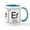 White/Blue Inside, variant on CafePress - Beer Periodic Table - 11 oz Ceramic Mug - Novelty Coffee Tea Cup