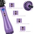 thumbnail image 4 of Cepillo de aire caliente, secador y voluminizador de un solo paso Aima Beauty Salon, cepillo secador de pelo 4 en 1, herramientas de peinado, morado-redondo, 4 of 5