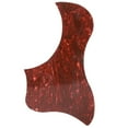 thumbnail image 3 of Guitar Pickguard Self Adhesive Sticker Red Tortoise Shell Duck Shape Guard Accessories, 3 of 8