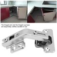 thumbnail image 1 of Zerodis Corner Fold Hinge 135 Degree Angle Hinge Connection With Screws For Cabinet Door, 1 of 8