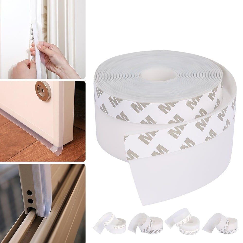 Weather Stripping Silicone Door Seal Strip, Silicone Sealing Sticker