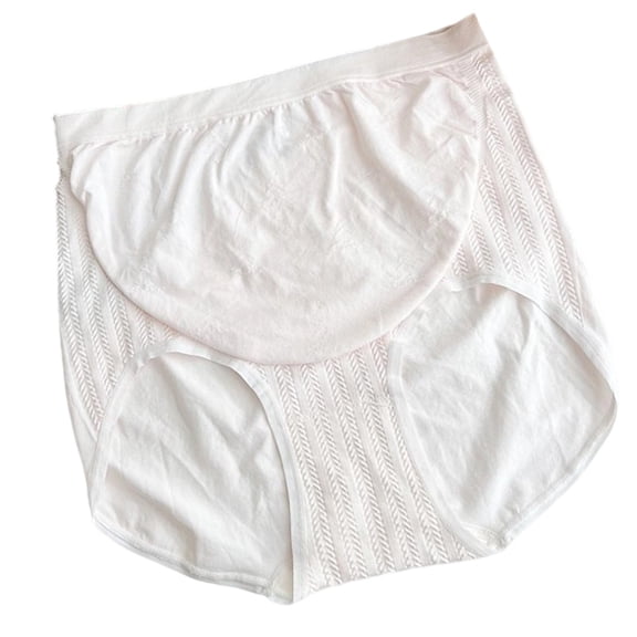 Aellinatey Elastic Maternity Underwear High Waist For Pregnancy Comfort Support