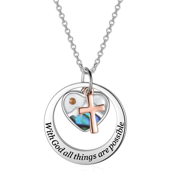 Mustard Seed Faith Necklace - Biblical Inspirational Jewelry for Women & Men, Christian Gift with Adjustable Chain