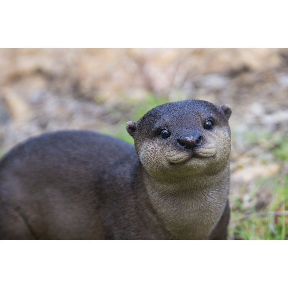 Hi-Line Gifts 12.75" Otters Outdoor Garden Statue