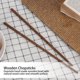 thumbnail image 4 of Palillos de madera de primera calidad para uso doméstico, hotelero y restaurante: juego de 5 pares Elegancia sostenible, 4 of 8