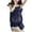 Blue, variant on Lopecy-Sta Women Sleepwear Pajamas Set Gift for Women Lace Pajamas Set Cami Sleep Tops with Shorts Lounge Wear for Women Silky Cute Loungewear Set