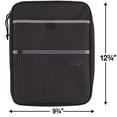 thumbnail image 3 of Five Star Zipper Binder, 1 Inch 3 Ring Binder, Carry-All with Internal Pockets and Dividers, 375 Sheet Capacity, Assorted Colors, Color Will Vary, 1 Count (29092), 3 of 9