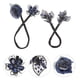 thumbnail image 4 of pinzas para el pelo para mujer, pinzas francesas para el pelo, accesorio para hacer moños, pinzas para el pelo con flores., 4 of 8