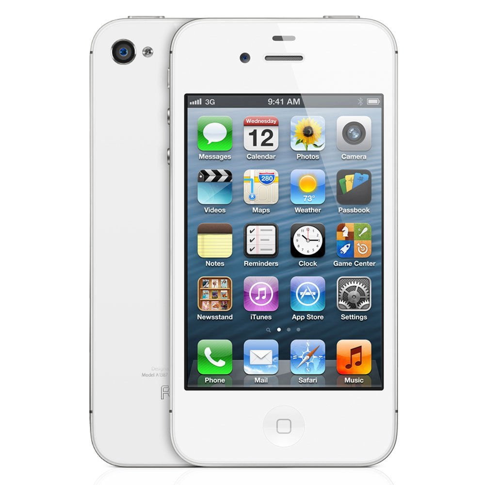Apple iPhone 4s 16GB GSM Unlocked Phone - White (Certified ...