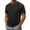 Black, variant on Eltusu Short Sleeve T-Shirts for Men, Casual Crewneck Solid Color Pullover Summer Tee Black Size 2XL