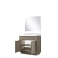 thumbnail image 5 of Abbey 36 in W Grey Oak Single Vanity Quartz Countertop and 34 in Mirror, 5 of 6