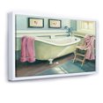 thumbnail image 1 of Cottage old-fashioned Bathroom I - Traditional Bathroom Framed Canvas, 1 of 1