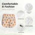 thumbnail image 6 of Picia Funny Chicken Pattern Women's 2 in 1 Athletic Running Shorts High Waisted Workout Casual Gym Sweat Shorts with Comfy Liner Zipper Pockets-Small, 6 of 9