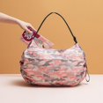 thumbnail image 3 of Bolsa de compras ecológica plegable Bolsa de viaje Bolsa de hombro portátil Bolsa de supermercado grande gruesa Bolsa ecológica de supermercado Diamante, 3 of 4