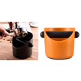thumbnail image 2 of 2x Antislip Cafetera Boca recta Naranja Negro Gloria  tazón de fuente de golpe de café antideslizante, 2 of 9