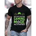 thumbnail image 1 of Men's T-shirt for Trendy Fashion, Sports and Casual Daily Wear, Short sleeves, Round Neck Tees, 1 of 7