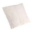 thumbnail image 3 of Funda de almohada con botones de punto, funda de cojín de sofá de ganchillo, decoración de cama (Beige), 3 of 8