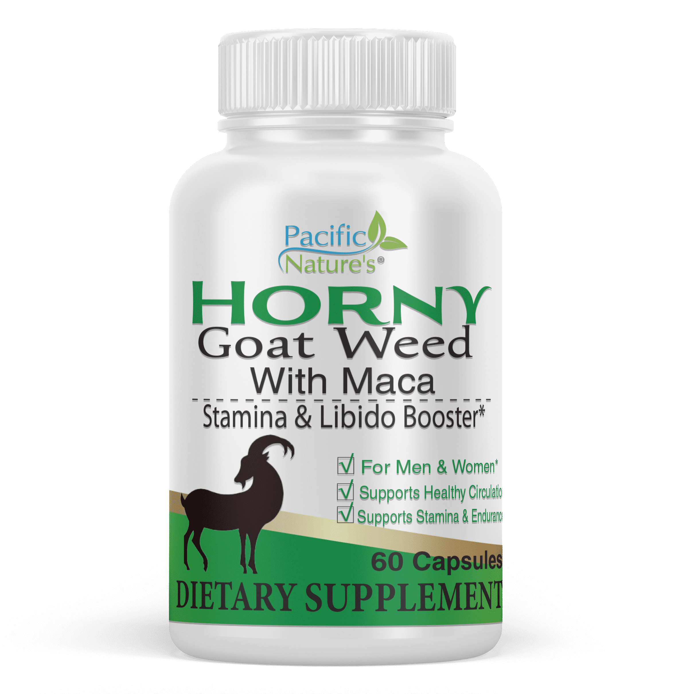 Pacific Nature's Horny Goat Weed 1,000 mg Stamina and Libido Complex