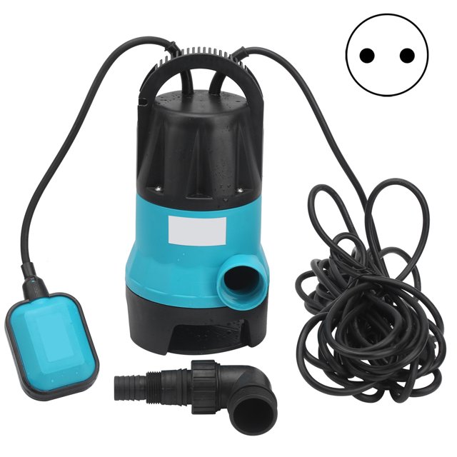Bomba Sumergible Automática 550W Gran Flujo Agua Sucia Limpia con Interruptor Flotador Enchufe CSP550DEU AC230V