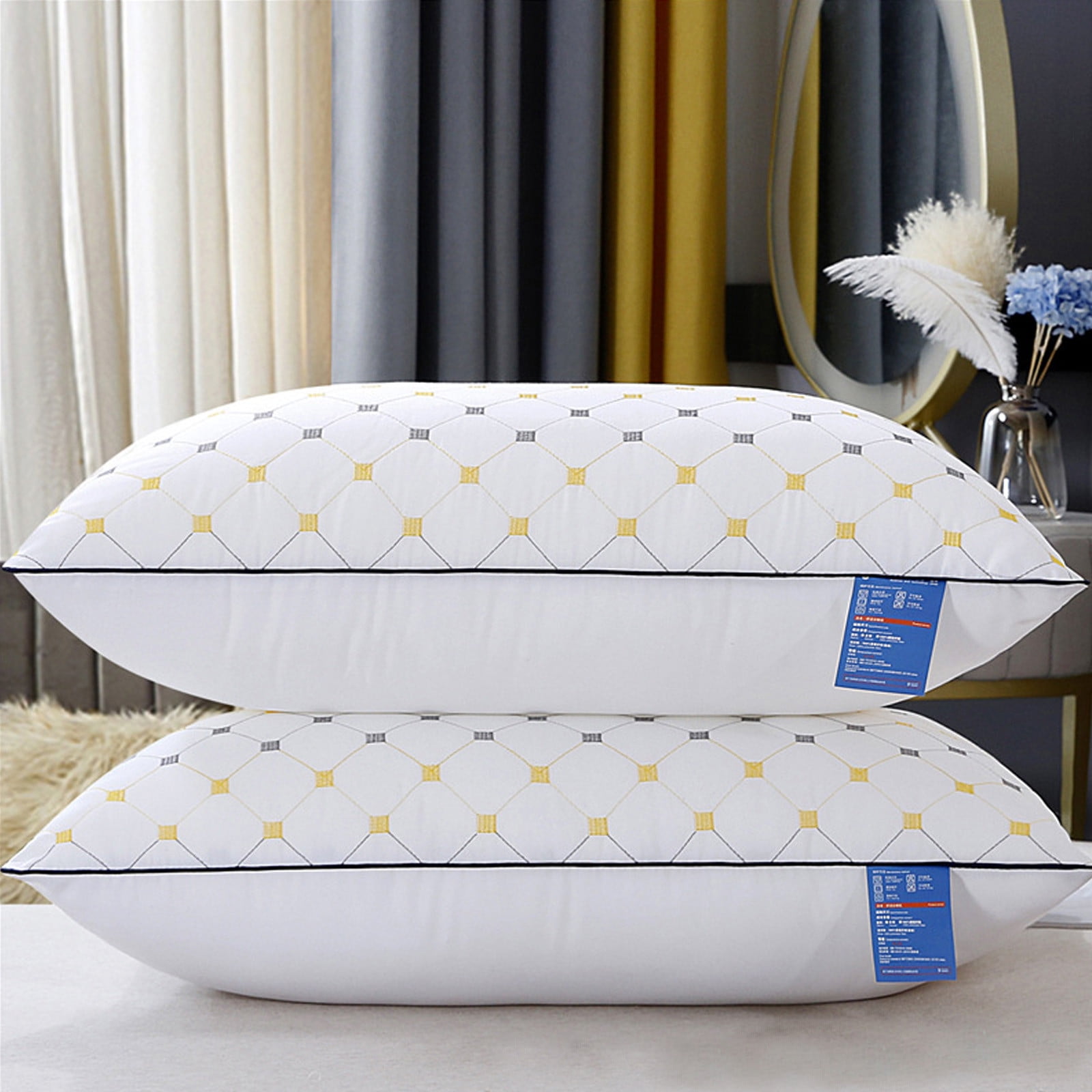 Big pillows for bed sale