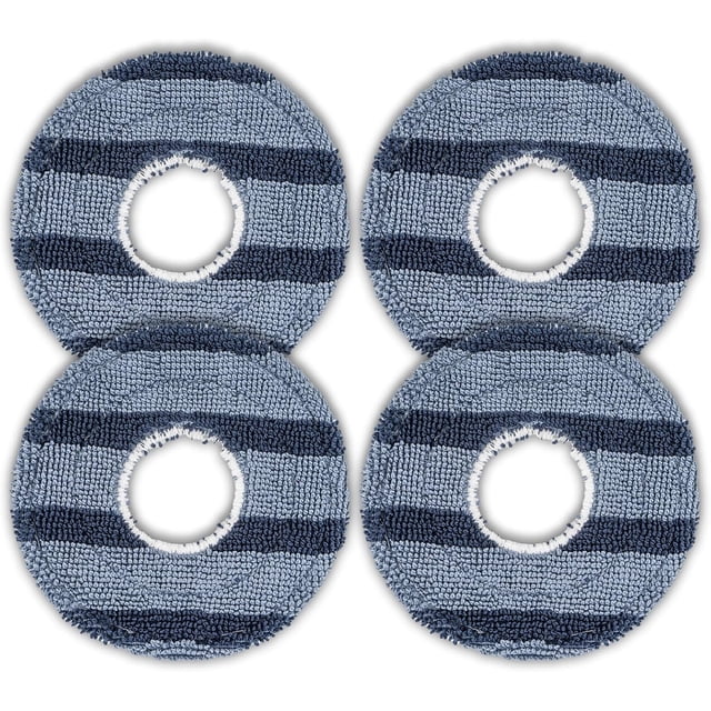 (4 Pack) C20 Omni Mop Pads Compatible with Eufy C20 Omni Robot Vacuum Cleaner, Washable Mop Cloth Accessories Kit, Mop Pad Refill, Replacement Parts Vacuum Pads