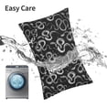 thumbnail image 5 of KLL Snake Pillow Covers Envelope Closure,Super Soft and Cozy Fuzzy Fleece Pillow Case Cover (No pillow core） 16"x24", 5 of 5