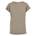 thumbnail image 2 of Build Your Brand Womens Acid Wash Extended Shoulder T-Shirt, 2 of 4