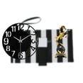 thumbnail image 2 of Figura De Caballo Moderna, Estatua Decorativa, Reloj De Pared, Colección De Esculturas De Animales Silenciosas Para Sala De Estar, Dormitorio, Oficina, Hogar, Centro De Mesa, Escritorio, 2 of 8