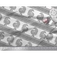 thumbnail image 2 of Soimoi Tissu Poly Georgette Imprimé Paon 1 Yard 42 Pouces de Large, 2 of 3