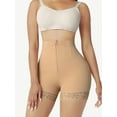 thumbnail image 3 of Reta Front Zipper Butt  Shorts High Waist Shapewear, 3 of 13