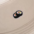 thumbnail image 4 of CoCopeaunts Women Bucket Hat Spring Sunscreen Fisherman Hat Sushi Embroidery Men Wild Wear Summer Autumn Outdoor Basin Hat, 4 of 8