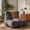 Gray, variant on ANPOO Chenille Bean Bag Floor Couch, Oversized Memory Foam Lazy Sofa, Plush Textured Floor Lounger for Bedroom, Living Room, Dorm & Game Room