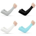 thumbnail image 3 of Arm Sleeves For Women Men Summer Ice Silk Sun Protection Arm Sleeves For Outdoor Cycling Driving Sports, 3 of 8