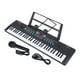 thumbnail image 2 of Teclado Piano Teclado electrónico digital con micrófono Teclado de música digital multifuncional para principiantes de, 2 of 9