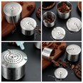 thumbnail image 4 of WEUVEB 2Ud Colador De Té De Acero Inoxidable Plateado Para Sin Residuos, 4 of 8