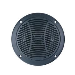 PQN Audio Speaker RV610-4BK 6 Inch Dual Cone Design; 15 Watt RMS/30 Watt Maximum; Frequency Response 65 Hertz Through 20 Kilohertz; Mounting Depth 2 Inch; Overall Diameter 7 Inch; Black