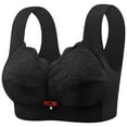 thumbnail image 2 of Underwire Lace Bras for Women Full Cup Support Seamless Bralette Push up Wide Straps Supportive Lingerie, 2 of 3