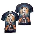 thumbnail image 3 of Happy Halloween Vampire Bull Terrier BOO with Pumpkins Fun and Spooky All Over Print 3D Shirt Unisex Merch Bully Dog Lovers Gifts Idea - 00018, 3 of 6