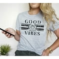 thumbnail image 3 of GOOD VIBES Graphic Short sleeve T-Shirt, 3 of 7