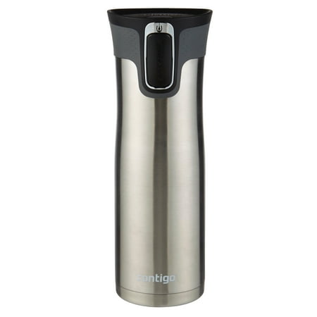 Contigo 20 Oz Autoseal West Loop Vacuum-insulated Stainless Steel Travel Mug with Easy Clean Lid, Stainless