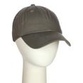 thumbnail image 3 of Essential Basic Plain Dad Hat 100% Cotton Unstructured Hat Unisex Adjustable Strap - Dark Grey, 3 of 8